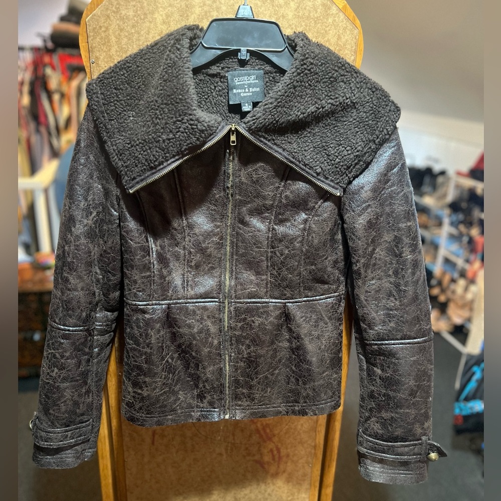 Gossip Girl Brown Jacket